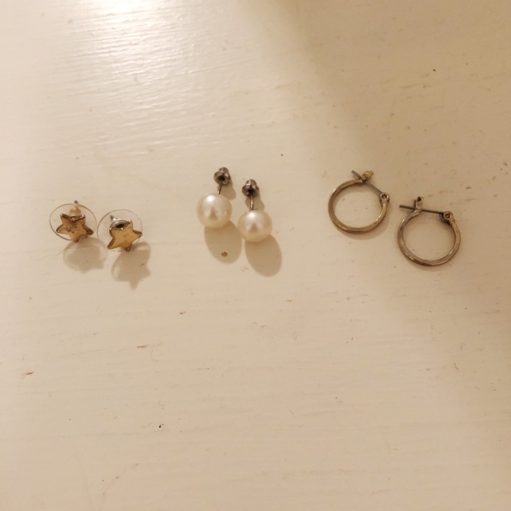 Set of 3 earrings
